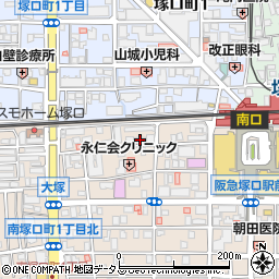 S．タージマハルエベレスト 塚口店周辺の地図