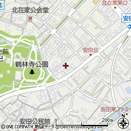 兵庫県加古川市尾上町安田805周辺の地図