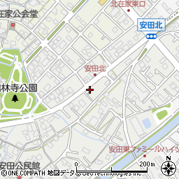 兵庫県加古川市尾上町安田60周辺の地図