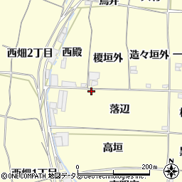 京都府木津川市山城町上狛落辺24周辺の地図