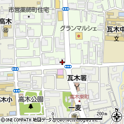 アイセイ薬局　西宮北口店周辺の地図