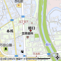 笠井医院周辺の地図