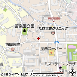 兵庫県西宮市樋之池町20-27周辺の地図