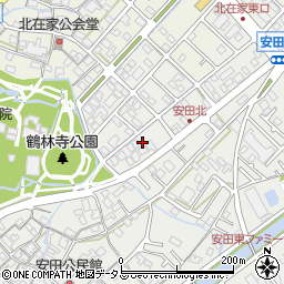 兵庫県加古川市尾上町安田806周辺の地図