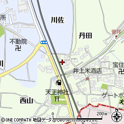 京都府相楽郡精華町菅井西山周辺の地図