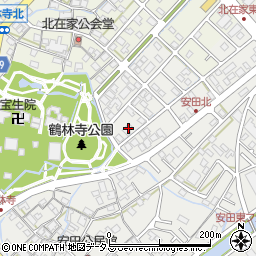 兵庫県加古川市尾上町安田821周辺の地図