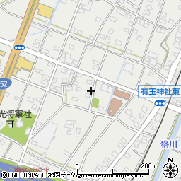 静岡県浜松市中央区有玉南町1453周辺の地図