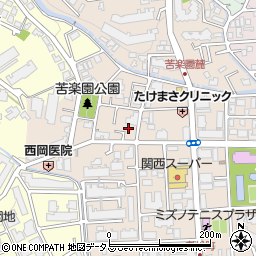 兵庫県西宮市樋之池町20-28周辺の地図