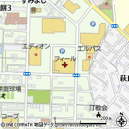 リサイクルマートフィール小豆餅店周辺の地図