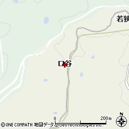 京都府精華町（相楽郡）南稲八妻（口谷）周辺の地図