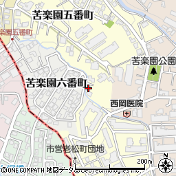 兵庫県西宮市苦楽園五番町1周辺の地図