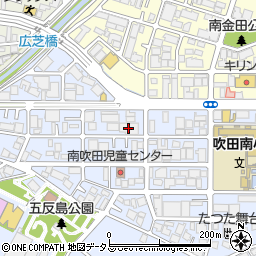 山田商店大阪支店周辺の地図