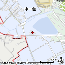 兵庫県加古郡稲美町中一色96周辺の地図
