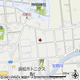 静岡県浜松市中央区市野町207周辺の地図