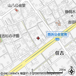 静岡県榛原郡吉田町住吉3159周辺の地図