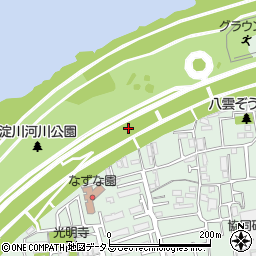 大阪府守口市八雲北町周辺の地図