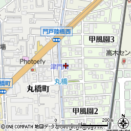 元字屋合資会社周辺の地図