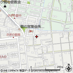 静岡県浜松市中央区市野町424周辺の地図