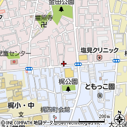 レスＱ学習館　金田教室周辺の地図