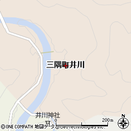 島根県浜田市三隅町井川周辺の地図