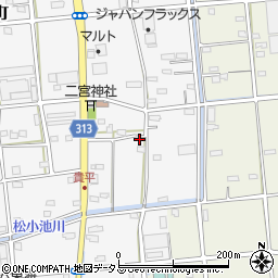 静岡県浜松市中央区貴平町250周辺の地図