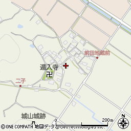 三重県津市安濃町中川687周辺の地図