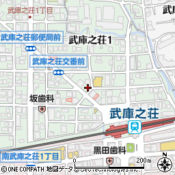 訪問介護ぬくもり 武庫之荘センター周辺の地図