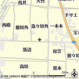 京都府木津川市山城町上狛造々垣外3周辺の地図