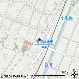 静岡県浜松市中央区有玉南町1409周辺の地図
