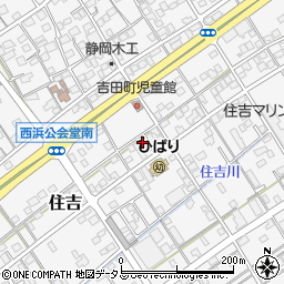 静岡県榛原郡吉田町住吉4198周辺の地図