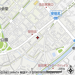 兵庫県加古川市尾上町安田58周辺の地図