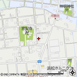 静岡県浜松市中央区市野町177周辺の地図