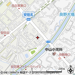 兵庫県加古川市尾上町安田113周辺の地図