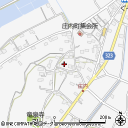 静岡県浜松市中央区庄内町829周辺の地図