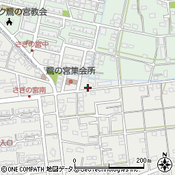 静岡県浜松市中央区市野町423周辺の地図