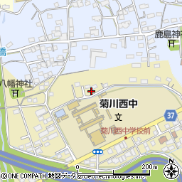 静岡県菊川市加茂26周辺の地図