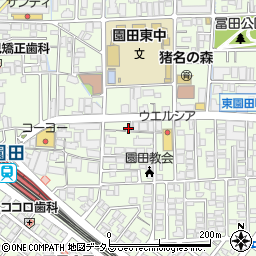 高木造園芸株式会社周辺の地図