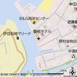 静岡県賀茂郡松崎町松崎493-1周辺の地図