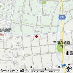静岡県浜松市中央区市野町362周辺の地図