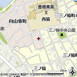 愛知県豊橋市向山東町179周辺の地図