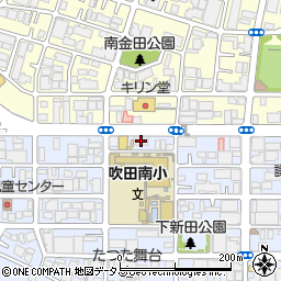 オークマ大阪支店周辺の地図