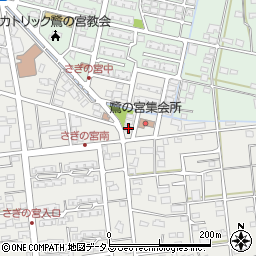 静岡県浜松市中央区市野町523周辺の地図