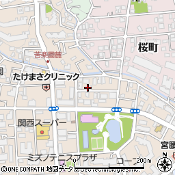 兵庫県西宮市樋之池町13-9周辺の地図