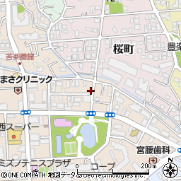 兵庫県西宮市樋之池町13-30周辺の地図