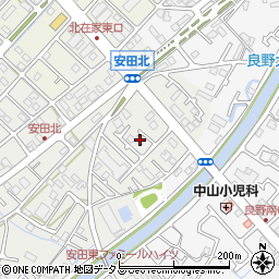 兵庫県加古川市尾上町安田96周辺の地図