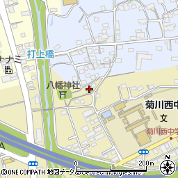 静岡県菊川市加茂19周辺の地図