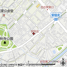 兵庫県加古川市尾上町安田886周辺の地図
