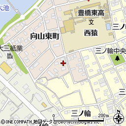 愛知県豊橋市向山東町171周辺の地図