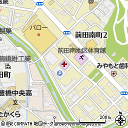 タイキ豊橋前田南店周辺の地図