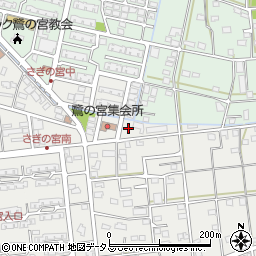 静岡県浜松市中央区市野町506周辺の地図